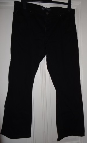 KHG C&A Angelo Litrico Hose Jeans Gr.40 98% Baumwolle 2% Elasthan schwarz Herren Kleidung gut erhalt