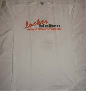 KT Landesportbund Rheinland Pfalz Fruit of the Loom Baumwolle Weiß Gr. S ungetragen T-shirt Sport Kl