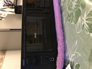 YAMAHA Hi End Tape Deck K 1020 neuw. Schwarz  Bild 7