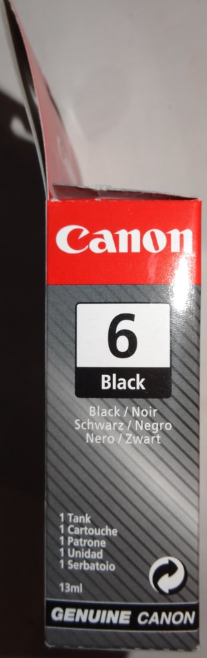 S Canon 6 BCI-6BK Originalpatrone schwarz Tintenpatrone 13ml Druckerpatrone unbenutzt   Auch unsere  Bild 2
