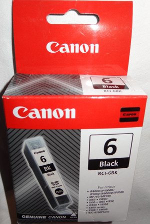 S Canon 6 BCI-6BK Originalpatrone schwarz Tintenpatrone 13ml Druckerpatrone unbenutzt   Auch unsere  Bild 4