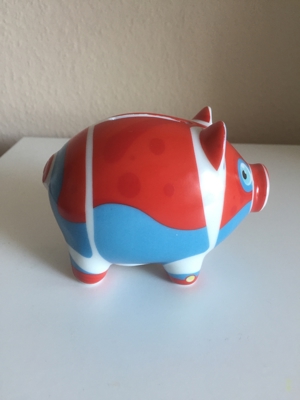 Ritzenhoff Sammler Sparschwein -Hero Piggy- Bild 2