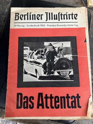 Berliner Illustrierte John F Kennedyj das Attentat