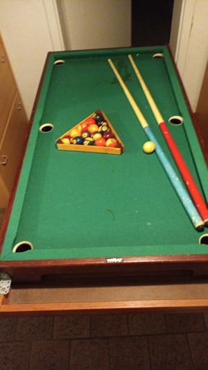 Poolbillard ca.135x65 cm Sonderanfertigung