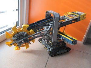 Lego Technics 42055 Schaufelradbagger Bucket Wheel Excavator 2in1 Neuwertig! Bild 4