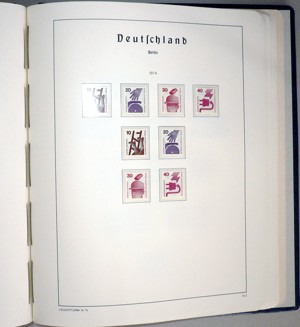 Briefmarken: Sammlung Berlin 1967   1980, postfrisch Bild 5