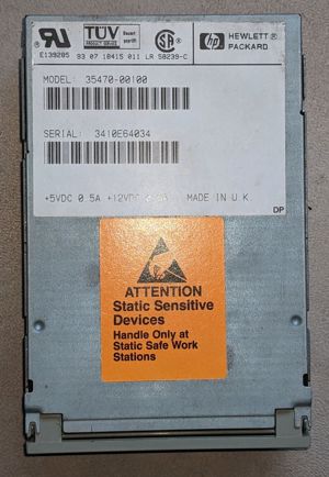 HP 35470-00100 1 2GB 4mm DDS-1 Internes SCSI Tape Drive, 3.5" Bild 2