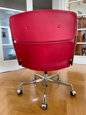 Original Vitra Lounge Chair ES 104, rot Bild 3