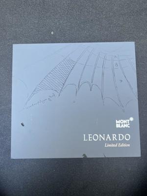 Montblanc großartige Figuren Leonardo da Vinci 3000 LE Füllfederhalter Bild 5