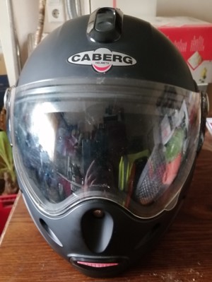 Caberg Motorrad-Integral-Klapphelm  Rhyno  mit Sonnenbelnde Bild 1