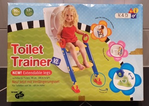 Toilet Trainer XL  Klotreppe   WC Sitz   Toilettentreppe Bild 4