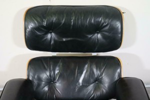 Lounge Chair mit Ottoman Charles & Ray Eames Herman Miller mit Etikett Bild 7