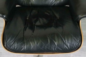 Lounge Chair mit Ottoman Charles & Ray Eames Herman Miller mit Etikett Bild 6