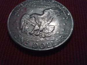USA - One Dollar Eisenhower - 1973 Adler & One Dollar 1776 1976 Bild 4
