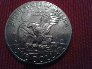 USA - One Dollar Eisenhower - 1973 Adler & One Dollar 1776 1976 Bild 2