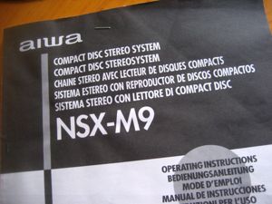 compact disk stereo system NSX-M9