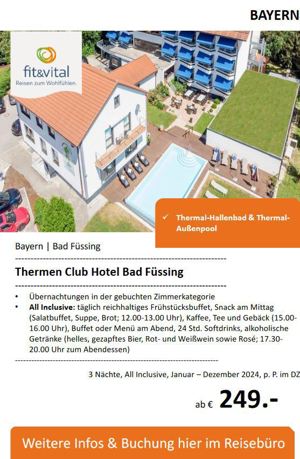 4 Tage Wellness in Bad Füssing Bild 1