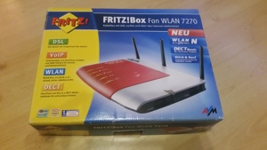 Fritz!Box Fon WLAN 7270 Fritz Box AVM Router Fritzbox Bild 2