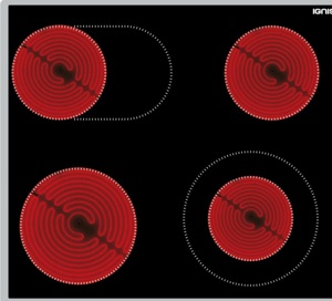 Neuer Ignis Einbauherd und Cerankochfeld mit Garantie zu verkaufen