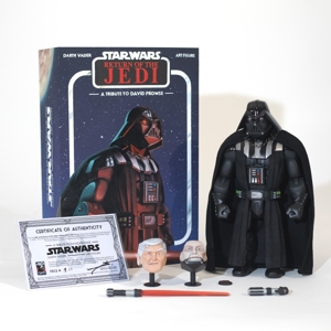 Star Wars, Darth Vader art figure, a tribute to David Prowse, one of one Bild 7