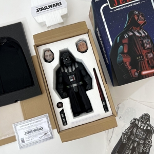 Star Wars, Darth Vader art figure, a tribute to David Prowse, one of one Bild 9