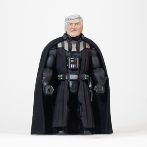 Star Wars, Darth Vader art figure, a tribute to David Prowse, one of one Bild 6