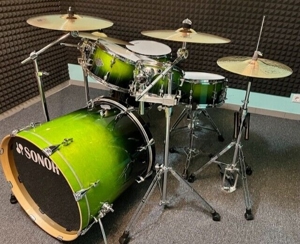Schlagzeug Drumset Sonor Essential Force S Drive Set Green Fade Bild 3