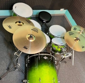 Schlagzeug Drumset Sonor Essential Force S Drive Set Green Fade Bild 9