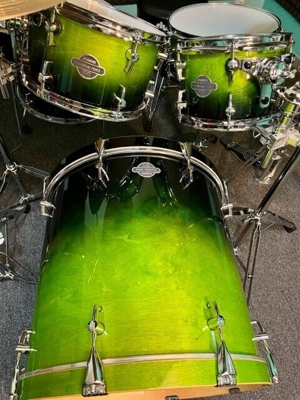 Schlagzeug Drumset Sonor Essential Force S Drive Set Green Fade Bild 4