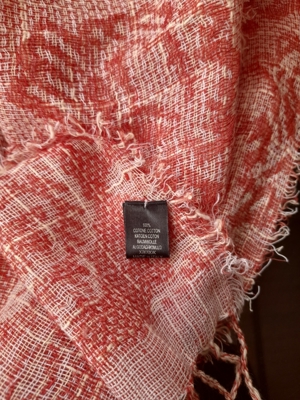 Schöner Schal aus Baumwolle Bild 2