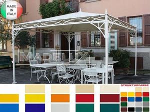 Pavillon Gartenzelt Liberty 4x4 Dekor wasserdicht PVC Pagodenzelt anpassbar Stahl Restaurant Hotel Bild 4
