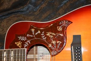  E -  Akustik Gitarre Sigma 12 saitige Hummingbird Design