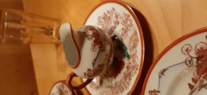 cihinesisches Teeservice in sehr,sehr gutem Zustand und traumhafter Farbtiefe Bild 2
