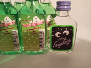 Boente's Waldgeist Waldmeisterlikör 7 Flaschen 0,02, 1 Flasche 0,7 Liter Bild 5