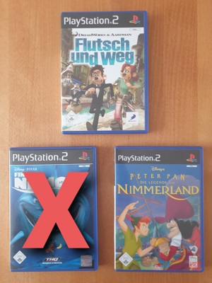 PS2 Spiele Flutsch und weg, Peter Pan Bild 2