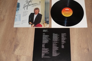 Peter Hofmann2  LP Vinyl "Ivory Man   Songs & Ballads" 1984 Erstpressung CBS Bild 3