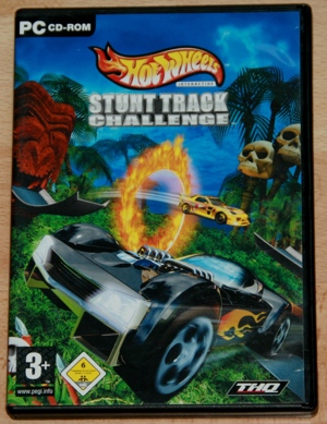 CD-ROM - Hot Wheels Stunt Track Challenge - Auto-Rennen - ab 3 J.