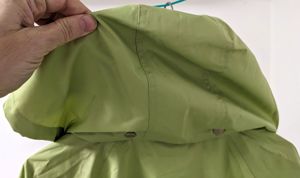 OCB Sportswear-Jacke Regenjacke Größe L mit abnehmbarer Kapuze Grün Bild 4