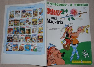 BD Band 24 Asterix und Maestria Gosciny 1991 1.Auflag Asterix und Obelix Comic   Wir verkleinern uns