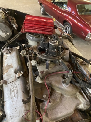 Ford 302 EFI V8 Motor + Getriebe C4  komplett mit Anbauteilen Bild 9