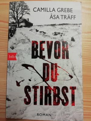 Bevor du stirbst - Camilla Grebe Asa Träff - Softcoverroman