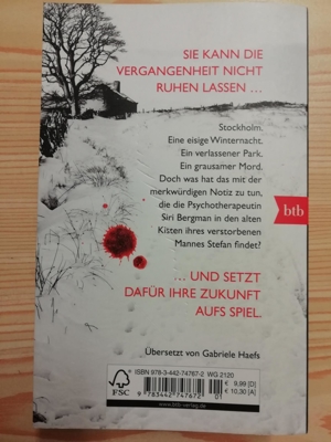 Bevor du stirbst - Camilla Grebe Asa Träff - Softcoverroman Bild 2