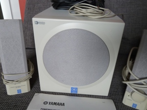Yamaha YST-MS201 Multimedia Computer 2.1 Lautsprecher & Subwoofer, 30 Watt Bild 4