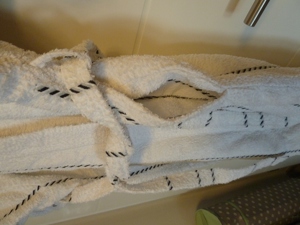 CAWO Bademantel, weiss, wie neu, Gr. 40 (L) Bild 8