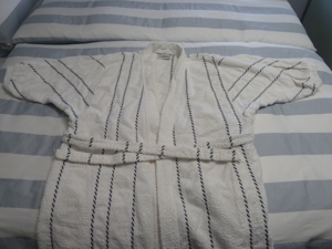 CAWO Bademantel, weiss, wie neu, Gr. 40 (L) Bild 7