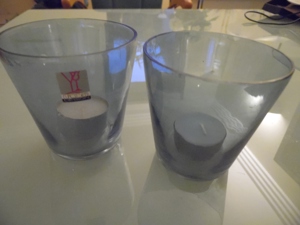 NEU Windlichter Glas