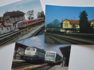 ++ Leutkirch Bf Memmingen Bahnhof ++ 3 Eisenbahnpostkarten #2053B