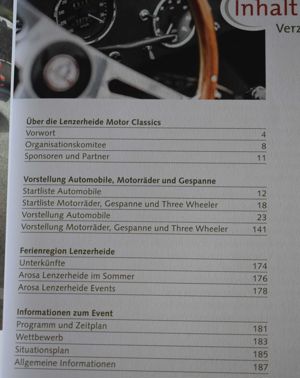 ++ Lenzerheide Motor Classics 2019 ++ Oldtimer Buchrarität #2253A Bild 3