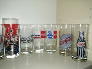 Coca-Cola Gläser je 2,- Bild 2