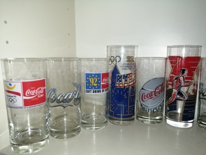 Coca-Cola Gläser je 2,- Bild 3